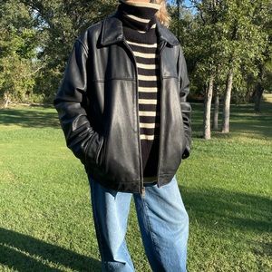 Dockers Vintage Genuine Leather Jacket